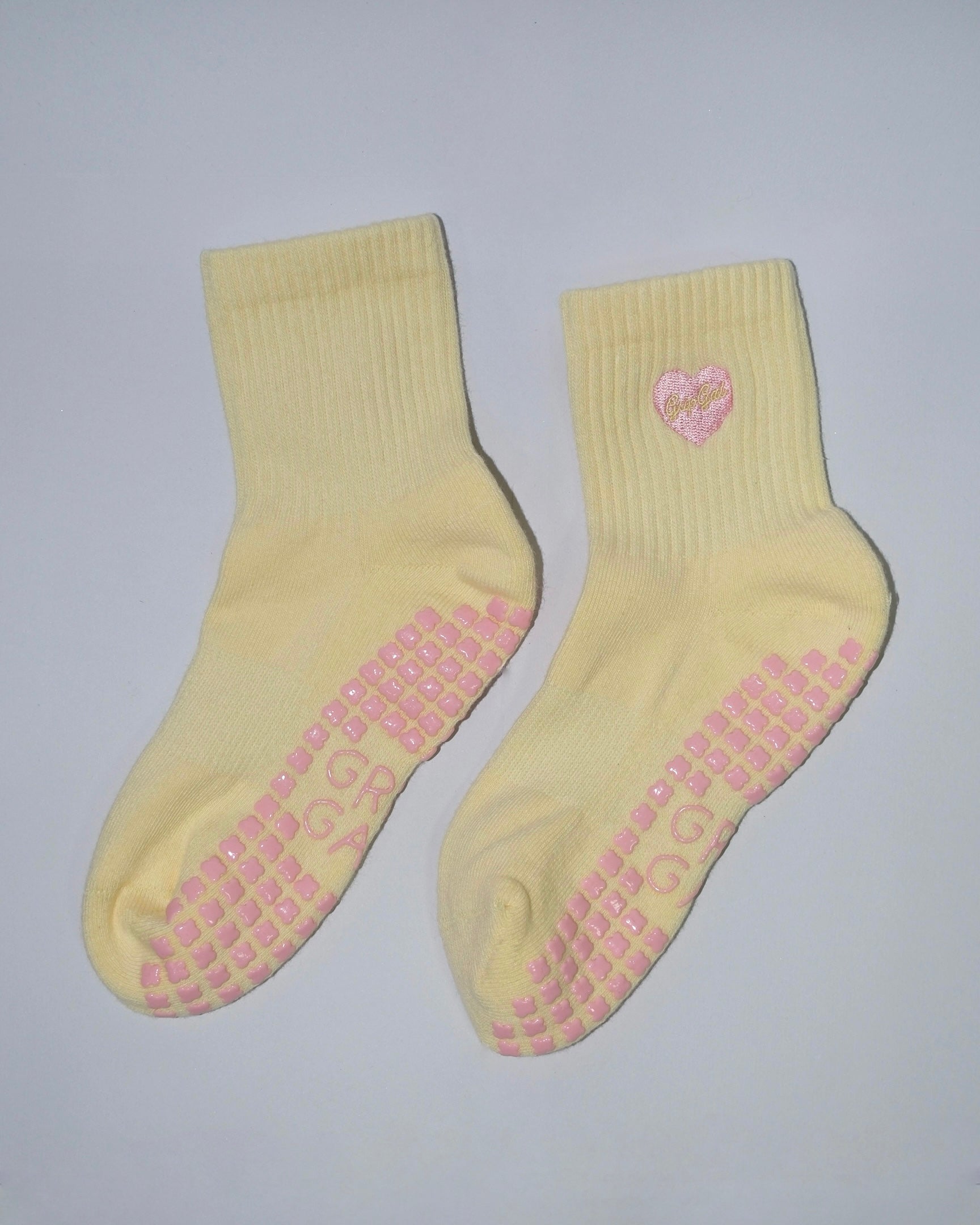 Butter Blush - Crew Grip Socks