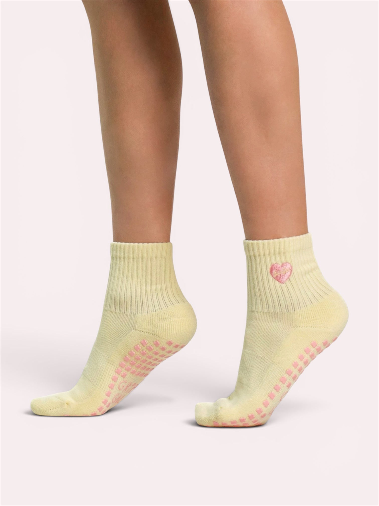 Butter Blush - Crew Grip Socks
